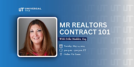 MR Realtors Contract 101
