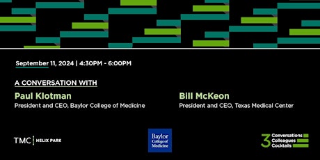 A Conversation with Bill McKeon and Paul Klotman, M.D.