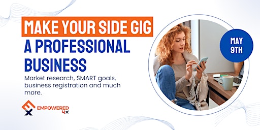 Imagem principal de Make Your Side Gig a Professional Business