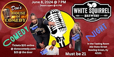 Headliner Kev the Comedian with feature Wendy Gray. Hosted by Omar Scott. primary image