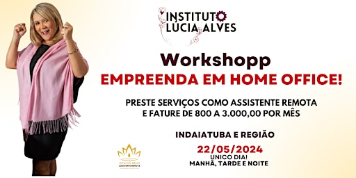 Imagem principal de Workshop - Empreendeda em Home Office