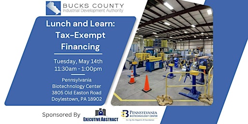 Lunch and Learn: Tax-Exempt Financing primary image