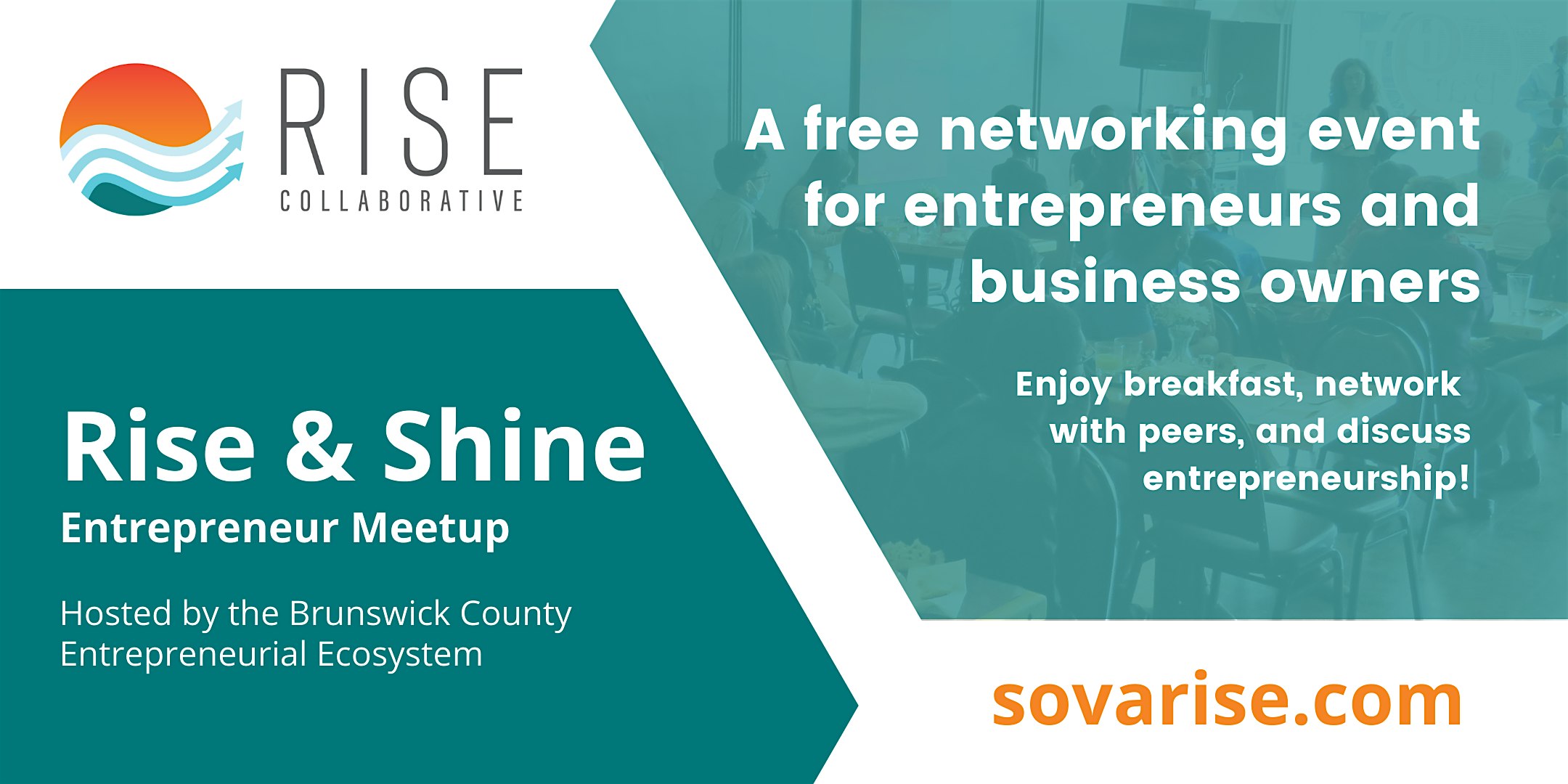 RISE & Shine Entrepreneur Meetup – Hosted by Brunswick County