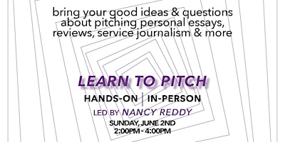 Image principale de Real Talk: How to Pitch