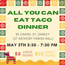 FAB 5 ALL YOU CAN EAT TACO DINNER FUNDRAISER