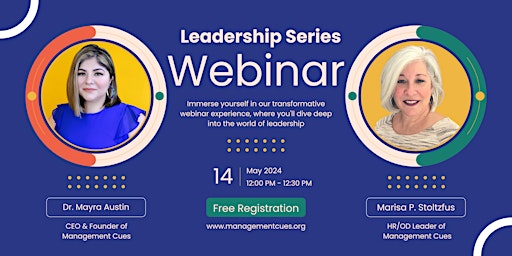 Primaire afbeelding van Free Webinar Series: Master the Art of Effective Leadership