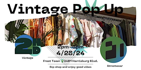Vintage Pop Up at Frost Town