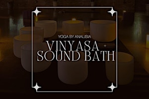 Vinyasa + Sound Bath Flow primary image