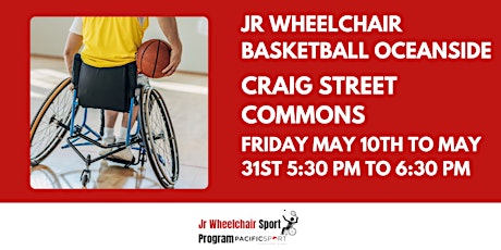 Imagen principal de Jr Wheelchair Basketball Oceanside