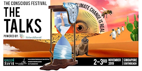 the TALKS at The Conscious Festival by Green Is The New Black (SG) primary image