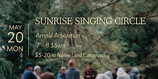 Sunrise Singing Circle | Arnold Arboretum  primärbild