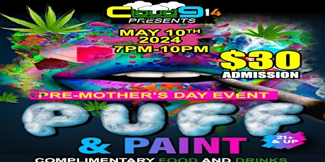 Pre-Mother's Day Event - We Puff and Paint in Mt Vernon