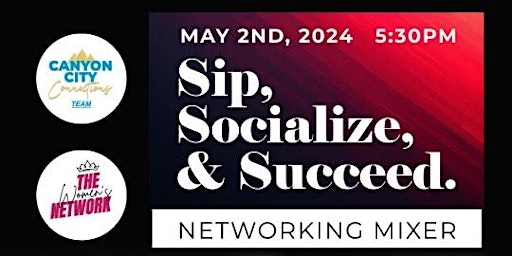 Imagem principal do evento Sip, Socialize & Succeed