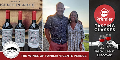 Imagem principal do evento Tasting Class: Argentine Wines from Familia Vincente Pearce Winery