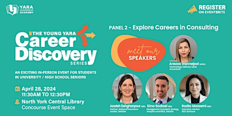 The Young Yara Career Discovery Series - Consulting (Panel 2)