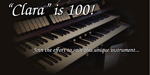 Imagem principal do evento "Clara" the organ reaches 100!