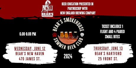 NEBCO Summer Beer Club - Hartford