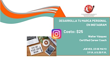 Primaire afbeelding van Desarrolla tu marca personal en Instagram