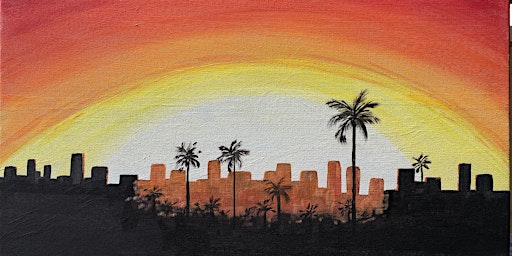 Image principale de City Sunset Paint and Sip Event