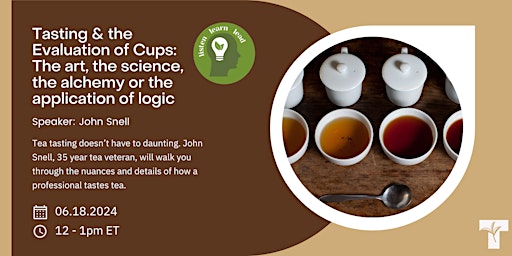 Tasting & the Evaluation of Cups