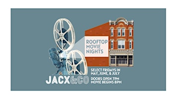 Primaire afbeelding van JACX&CO Rooftop Movie Nights️️️️️️