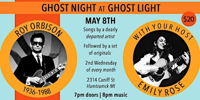 Immagine principale di Ghost Night at Ghost Light: Roy Orbison 