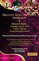 Primaire afbeelding van Discover Inner Harmony Meditation & Sound Bath
