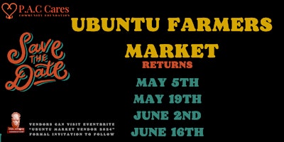 Immagine principale di Ubuntu Farmers Market 2024  Vendor Sign-Up 