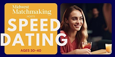 Primaire afbeelding van Omaha Speed Dating - Ages 30-40 at Cunningham's