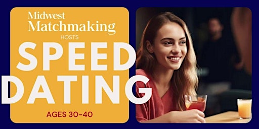Primaire afbeelding van Omaha Speed Dating - Ages 30-40 at Cunningham's