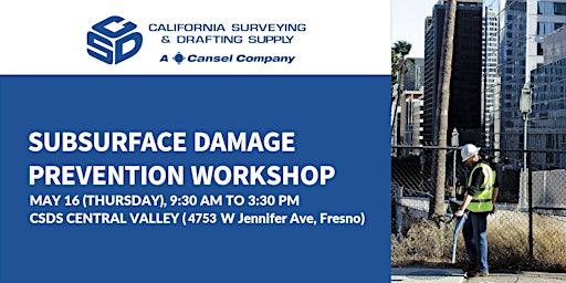 Image principale de Subsurface Damage Prevention Workshop (Central Valley)