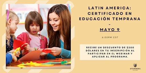 Latin America: Certificado en Educación Temprana - Mayo 9, 2024