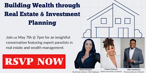 Immagine principale di Building Wealth through Real Estate & Investment Planning 
