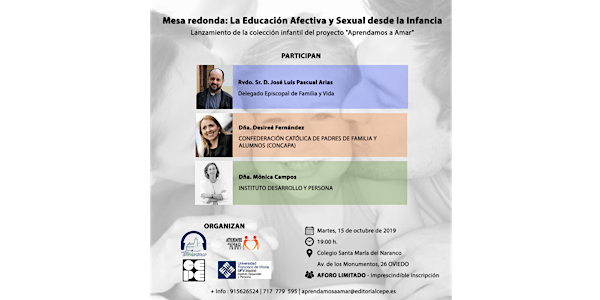 Mesa Redonda "La Educación Afectiva y Sexual desde la Infancia"