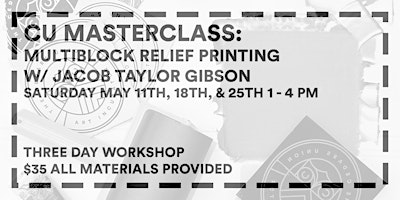 Primaire afbeelding van Masterclass Workshop: Multi Block Relief Printing