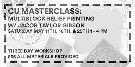 Masterclass Workshop: Multi Block Relief Printing