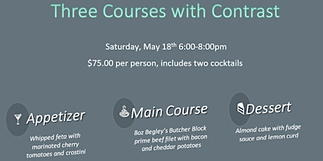 Three Courses with Contrast