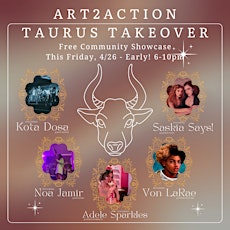 Art2Action Free Community Showcase - Kota Dosa, Adele Sparkles, Noa Jamir, Von LaRae, &Saska Says!