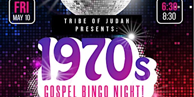 Primaire afbeelding van 1970s Gospel Bingo Night!