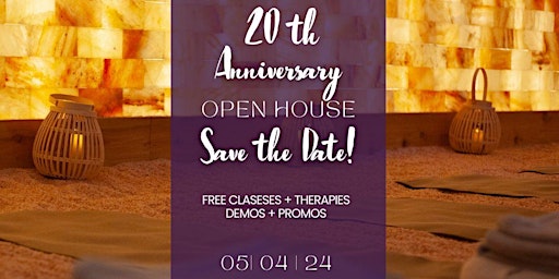 Imagem principal do evento Decatur Healing Art's 20th Anniversary Open House