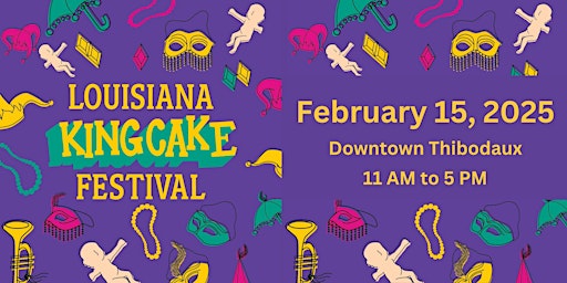 2025 Louisiana King Cake Festival and Krewe of King Cake Children's Parade  primärbild