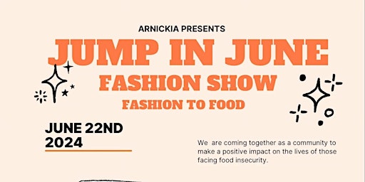 Imagem principal do evento Jump in June Fashion Show