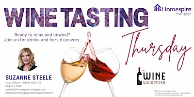 Imagem principal do evento Wine Tasting Thursday