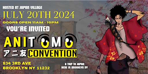 Imagem principal do evento AniTOMO Manga & Anime Convention