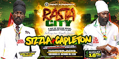 Imagen principal de Rasta City ft  Sizzla and Capleton