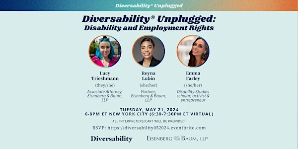 Diversability Unplugged: Disability and Employment Rights