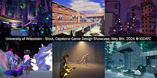 Hauptbild für IGDATC Gamedev Meeting- UW Stout Capstone Games!