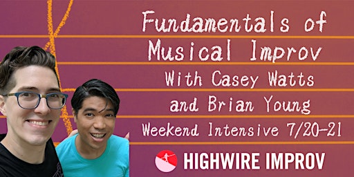Hauptbild für Fundamentals of Musical Improv - Weekend Intensive!