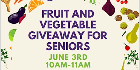 FRUIT AND VEGETABLE GIVEAWAY FOR SENIORS
