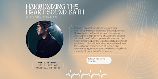 Relaxing Sound Journey: Harmonize the Heart with Gustavo Galindo  primärbild